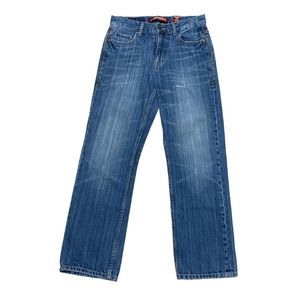 Y2K Aeropostale Straight Leg Jeans Women’s 27/28 Vintage Casual Mid Rise Denim